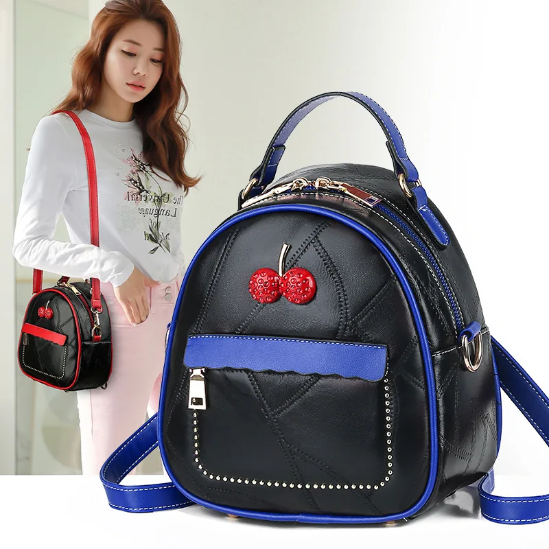 

Bags 2019 Summer Backpack Korean-style Women's Fashion New Style Sheepskin Backpack WOMEN'S Bag