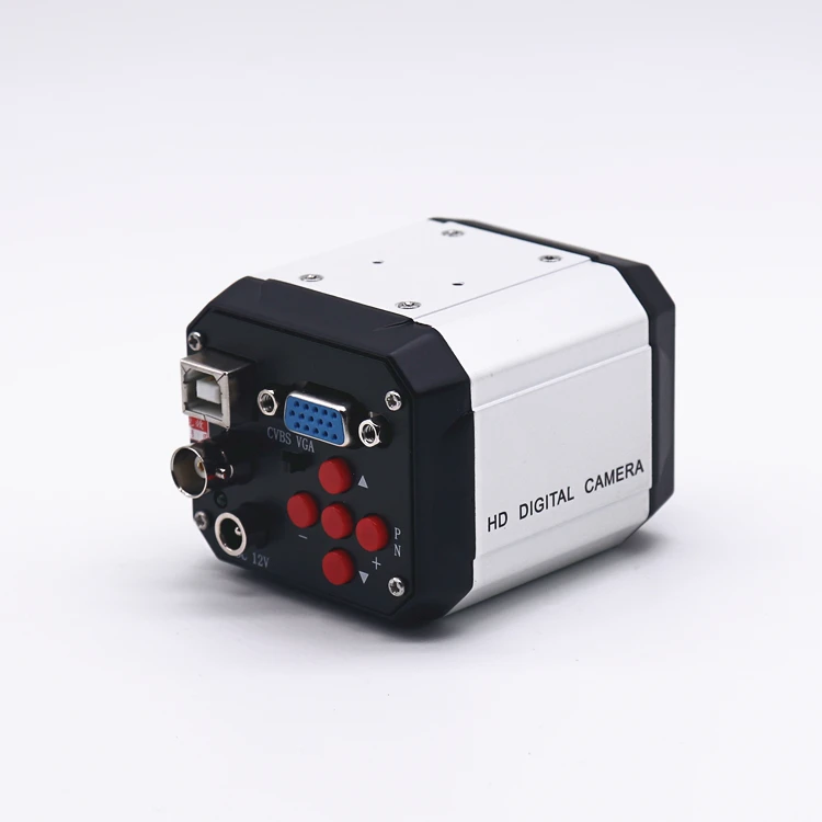 2-мегапиксельная камера микроскопа высокой четкости VGA/USB/AV с тройным выходным интерфейсом промышленная камера