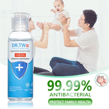

IN STOCK 100ML Hand Sanitizer Gel Disposable Waterless Portable Hand Cleaner Moisturizing Antibacterial Hand Antiseptic Gel 2020