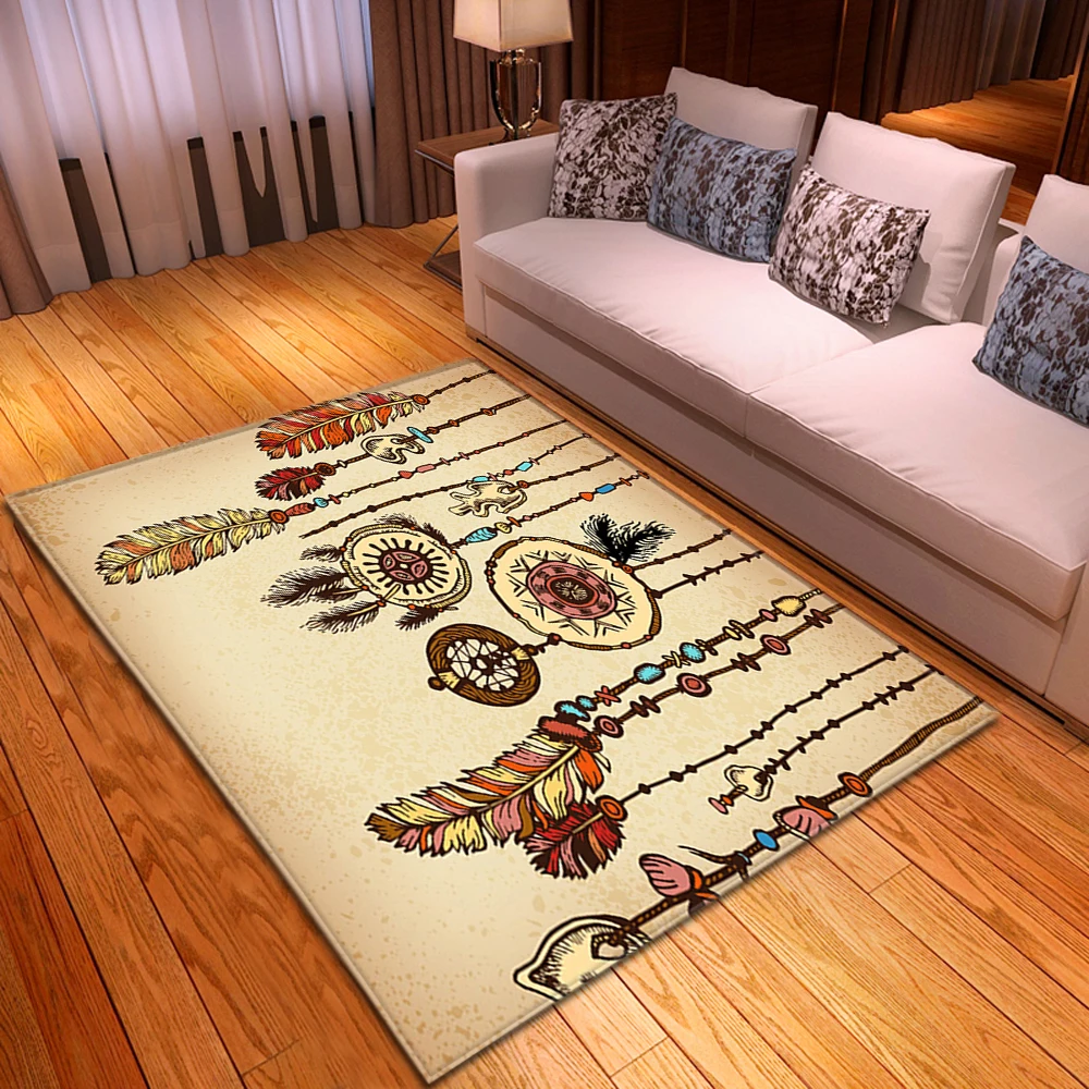 Фланелевые ковры в скандинавском стиле украшение для дома нескользящий