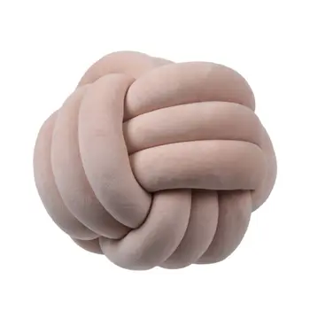 

Soft Knot Ball Cushions Bed Stuffed Pillow Home Decor Cushion Ball Plush Throw 77UD