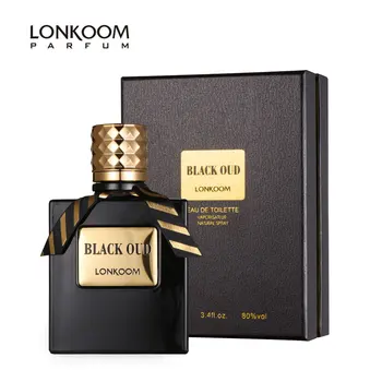 

LONKOOM Perfume for Men BLACK OUD Woody Aromatic Fragrance Men's Eau De Toilette 100ml Long Lasting Perfume Spray Hot Sale