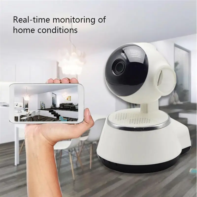 720P HD Wireless Baby Monitor Portable WiFi IP Smart Night Vision Baby Home Viewe Audio Record Baby Sleeping Watching Tools