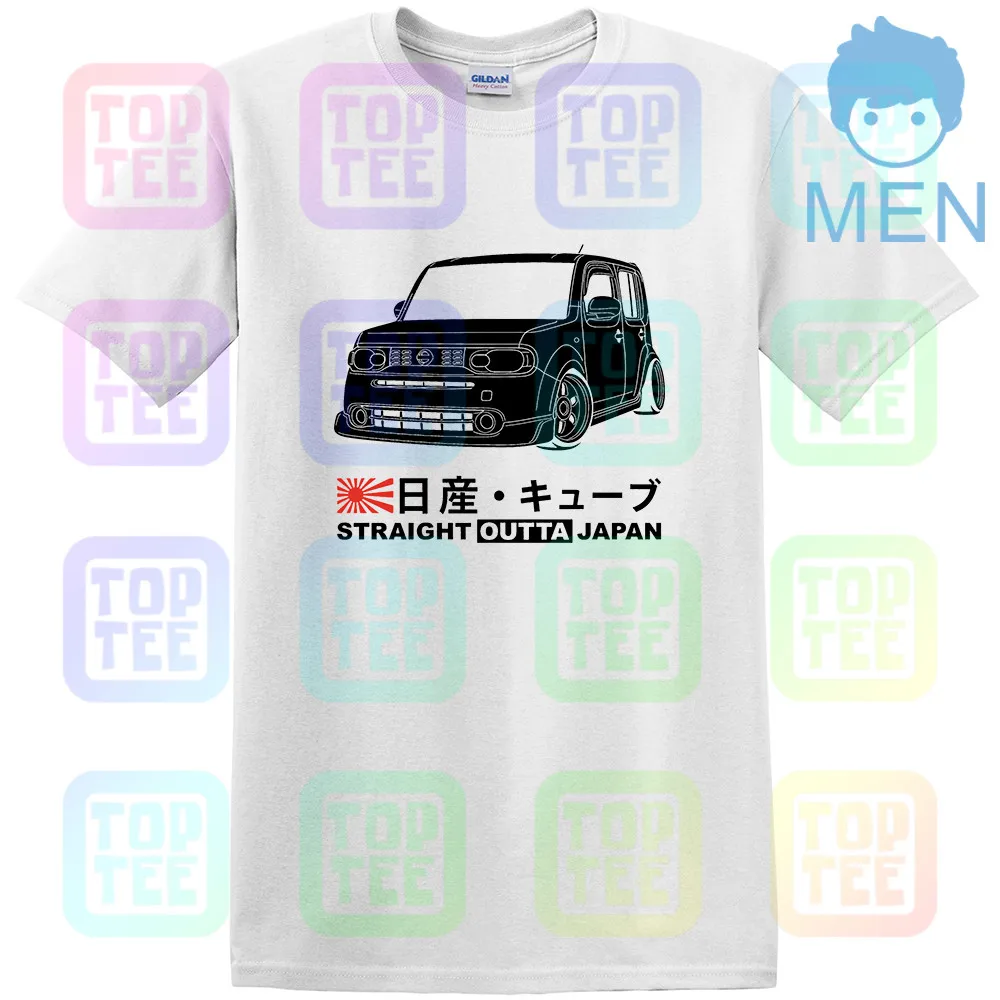Белый Футболка GT-shirt Nissan Cube Z12 - Цвет: Белый