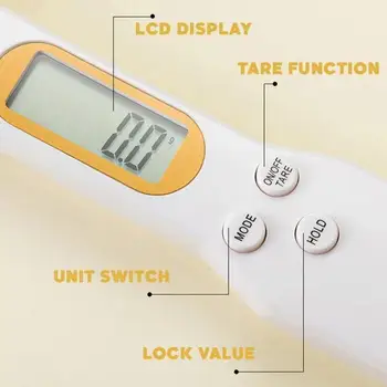 

500/0.1g LCD Display Digital Kitchen Measuring Spoon Electronic Digital Spoon Scale Mini Kitchen Scales Baking Accessories Tools