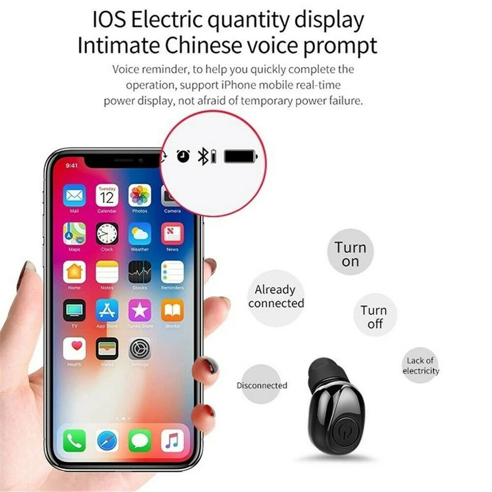 3000mah TWS X8s Wireless Bluetooth 5.0 Headset IPX7 Waterproof Mini Earphones Twins Earbuds 5.0 Stereo Headphones for Phone
