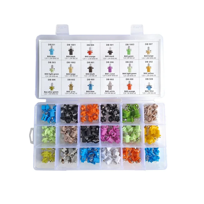 10 Lampadine T5 B8.5D 12V 2W WEIHONG - Giallo Per Cruscotto Auto, Facili Da Installare - Foto 9