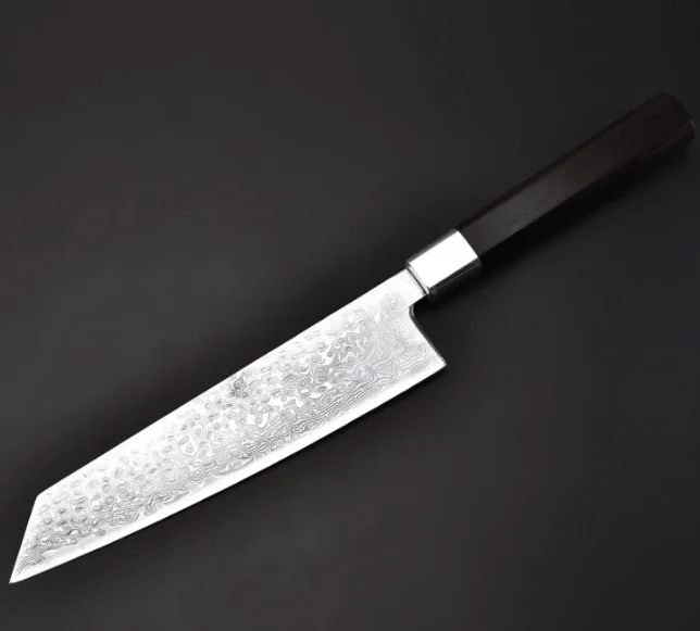 Японский нож с восьмиугольной ручкой в дамасском стиле, нож сашими, нож сашими, 2 штуки, заказ