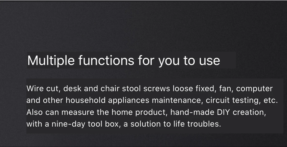 Xiaomi Mijia Jiuxun набор инструментов для дома набор инструментов для ремонта дома набор ручных инструментов набор инструментов чехол для хранения гаечный ключ молотковая лента плоскогубцы