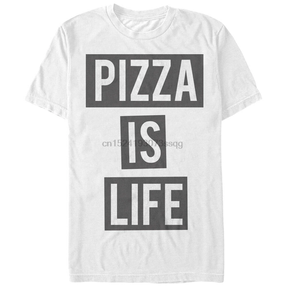 Lost Gods Pizza is Life Мужская графическая футболка