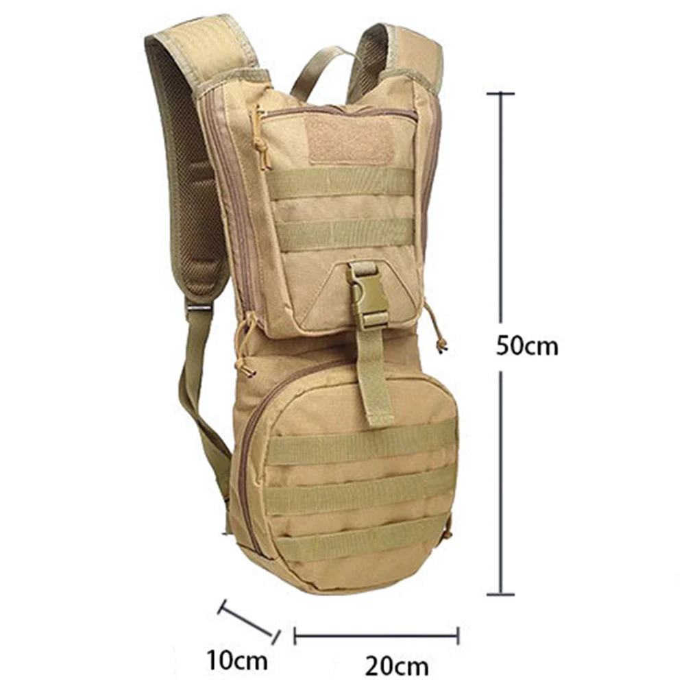 3л гидратационный рюкзак для велоспорта, военный, без утечки, простой в использовании, многофункциональный, для кемпинга, спортивного хранения, тактическая сумка для воды на открытом воздухе