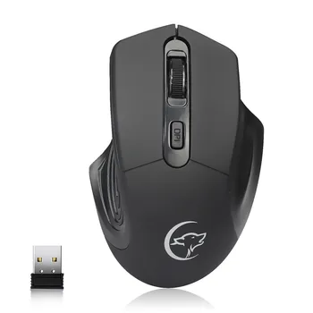 

Ouhaobin 2.4GHz Wireless Optical Gaming Mouse 2400DPI Rechargeable Mice For PC with USB Receiver
