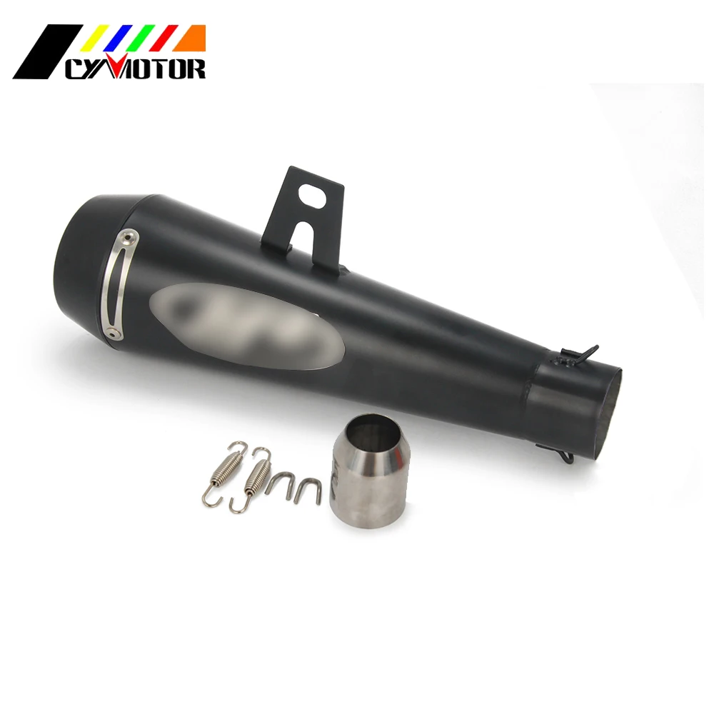 

Exhaust Pipe 51MM Motorcycle Scooter Exhaust Pipe Moto Escape GP Pot Silencer For M4 Motocross Dirt Pit Bike Cross ATV Slip on