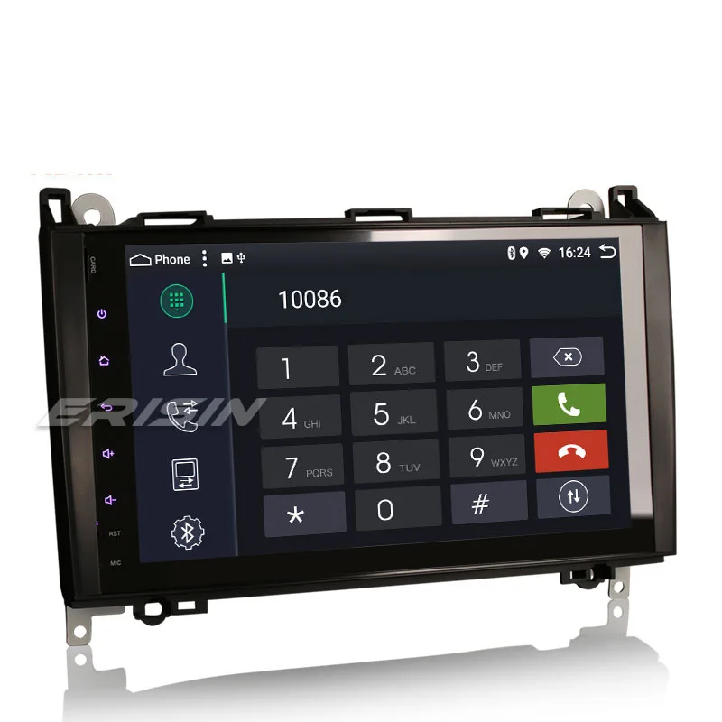 Erisin ES6292B 9 дюймов Android 9,0 6-Core 4 Гб Оперативная память автомобиль радио BT для Mercedes Benz A/B Classe спринтер, виано