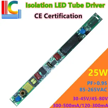 

CE certification 9W 12W 15W 18W 25W LED Tube Driver 110V 220V Input T8 T10 30-80VDC 120mA 220mA 240mA 280mA 350mA 380A 500mA DIY