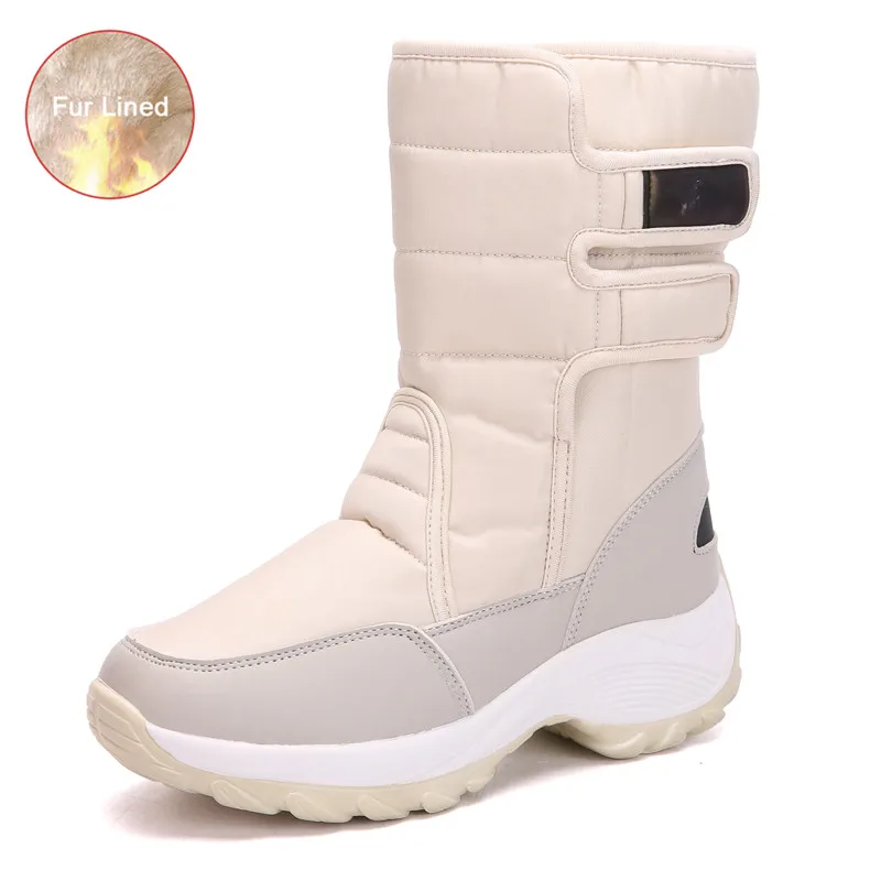 

Vogue Women Winter Snow Boots Plus Velvet Keep Warm Student Shoes Brand Outdoor Waterproof Comfortable Keep Warm Women Boots