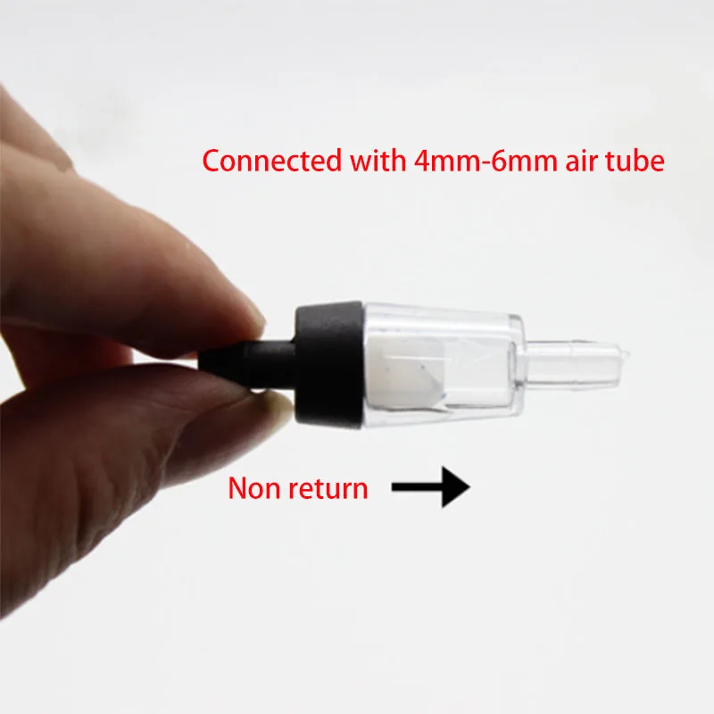 5pcs Aquarium Air Pump Check Valve Fish Tank 5 pc One Way Non-Return Check Valve Aquarium Co2 System Air Pump