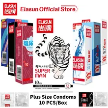 Elasun Sexshop 8 Types Plus Size Condoms For Men Intimate Products Delay Ejaculation Condom Drop Shipping Wholesale All For Sex
