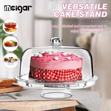 6 в 1 Подставка для торта, для дня рождения, для кекса, для десерта, стойка для салатника, сервер, многофункциональный держатель для хранения, свадебные украшения