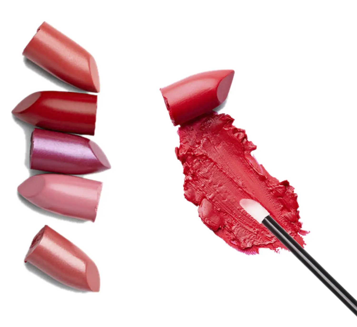 Escova de Limpeza dos Cílios Unidades Pacote Varinhas Descartáveis Lip Brush Grupo Batom Rímel Preto Sobrancelha Make up Aplicadores Ferramentas 2000 - 4 Beleza e saúde