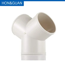Hon& Guan 4 дюйма 6 дюймов Y кусок или T кусок воздуховода разъем 3 способа сплиттер для вентиляционной трубки-ABS(100 мм/150 мм
