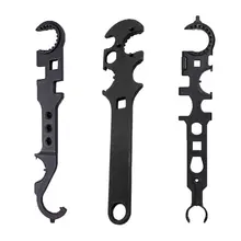 Ar15 m4 m16 chave de torque tático combinação chave handguard estoque barril armeiros multi-função chave de catraca ferramentas acessórios