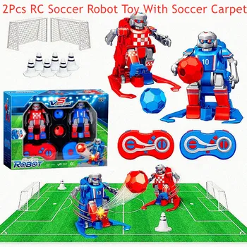 

2.4GHz RC Football Robot Toy Wireless Remote Control Soccer Robots Game Toys for Kids Family Educational RC Football Robot Toy