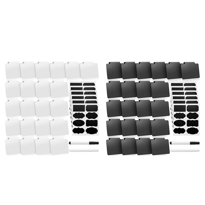 Basket Labels Clip on for Storage Bins,22 Kitchen Bin Label Holder Removable PVC Clip Label Holders for Storage Basket