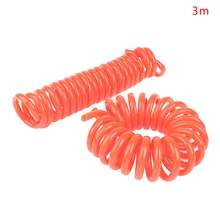 1PC 3m pomarańczowy poliuretanowy PU wąż pneumatyczny wąż pneumatyczny do sprężone powietrze tanie tanio HELTC NONE CN (pochodzenie) Rury