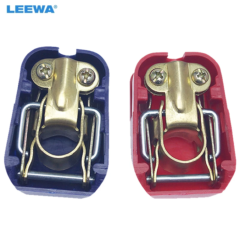 LEEWA 10 шт. = 5 компл. Автомобиль Quick Release батареи терминалы зажимы соединителя Лифт от