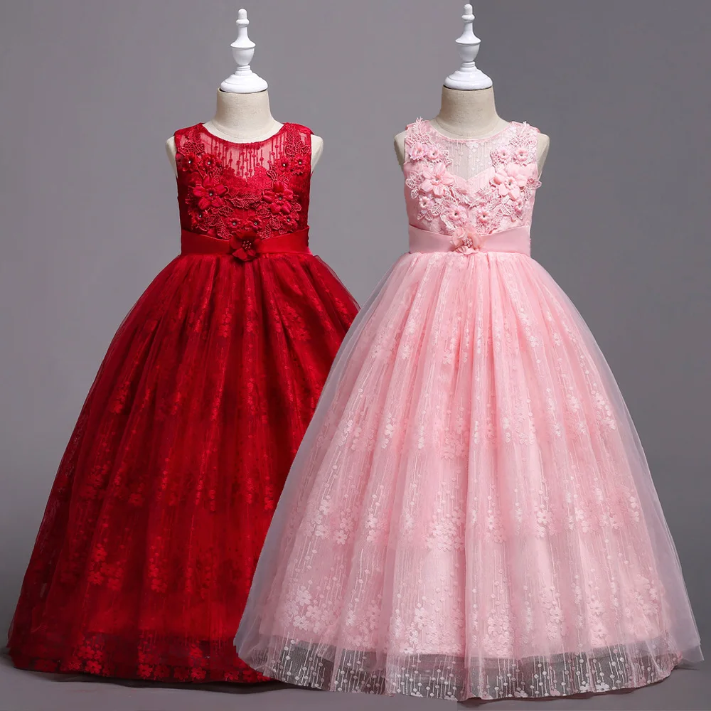 Платья для первого причастия для девочек, свадебное вечернее платье принцессы с фатиновой юбкой и кружевом, платья, костюмы, vestidos, 6, 8, 10, 12, 14, 16 лет