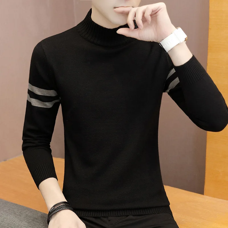 New Half-high-collar Fashion Comfortable Casual Sweaters Knitted Sweaters in Autumn and Winter New Half-high-collar Fashion Comfortable Casual Sweaters Knitted Sweaters in Autumn and Winter