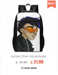 Jackie Chan adventures Сумочка Jackie Chan adventures топ-ручка сумки Университетская Подростковая кожаная сумка трендовые женские сумки
