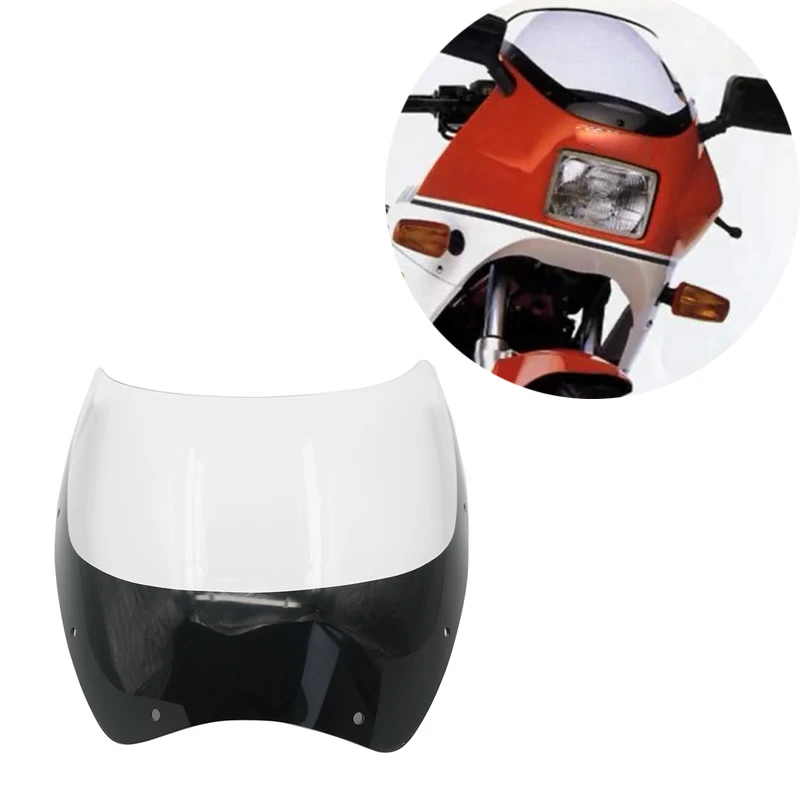 Лобовое стекло для мотоцикла Yamaha RD250 RZ350 RZ250 RZ RD 350 250 RD350LC RD250LC|Козырьки от ветра и