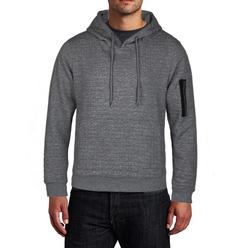 LOOZYKIT Sweater Men Solid Pullovers New Casual Hooded Sweater Autumn Winter Warm Femme Men Clothes Slim Fit Jumpers