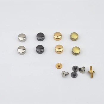 

10pcs 10mm Metal Binding Screws Nails Studs Rivets For Photo Album Desk calendar menu Leather Craft Belt Wallet Fasteners