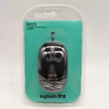 Новая оптическая проводная USB мышь logitech M105 1000 dpi для ноутбука, настольного ПК, ноутбука