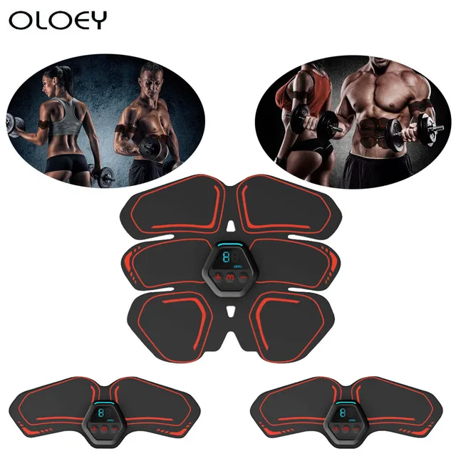 US $25.13 EMS Muscle Electro Stimulator ABS Electrostimulator Abdominal Electric Massager Training Apparatus 