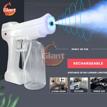 

110V 220V 1200W 1300W Portable Atomization Disinfection Nano Steam Gun Hair Spray Machine Purifies Air Sterilizing 240V for Car