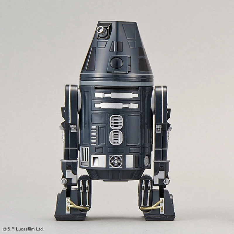 Оригинальная модель Bandai 1/12 R4-I9, почерненная версия, D2-R2 модель робота Звездные войны, модель персонажа из ПВХ, Детская кукла
