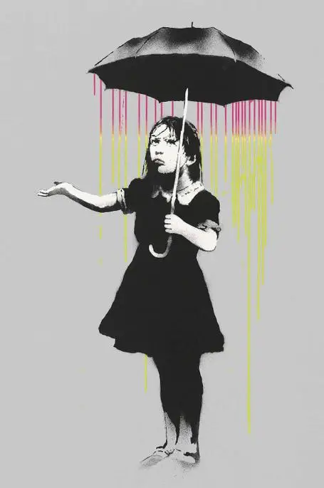 Banksy классические плакаты Холст Живопись Печать Гостиная Украшение дома Современное украшение на стену, живопись маслом плакаты картины произведение искусства - Цвет: BK048