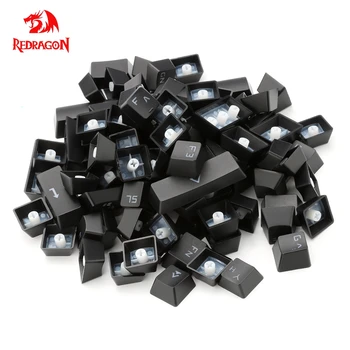 

Redragon 87 Russian Key caps for mechanical keyboard key caps For Cherry MX style mechanical keyboard Including key-puller