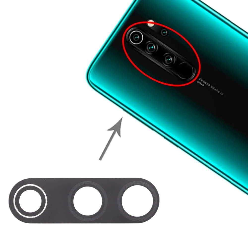 IPartsBuy 10 шт. задняя камера объектив для Xiaomi Redmi Note 8 Pro