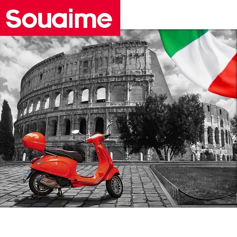 

Full Square/Round Drill 5d Diy Diamond Painting Colosseum ruins landscap Diamond Embroidery Crystal Mosaic Picture Of Rhinestone