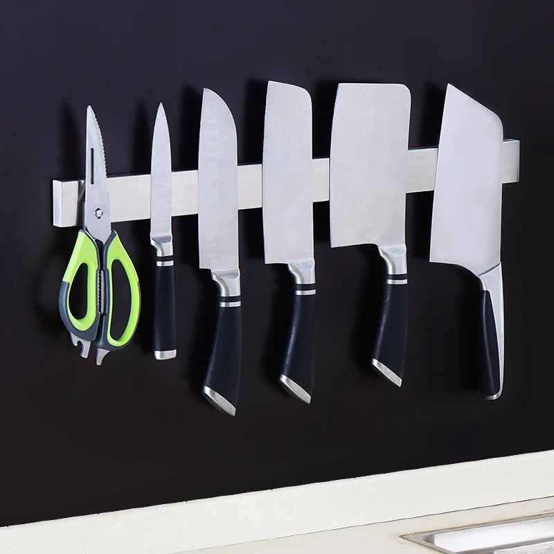 Ptoc Нержавеющая сталь Ножи с магнитной защелкой и опцией подставки держатель