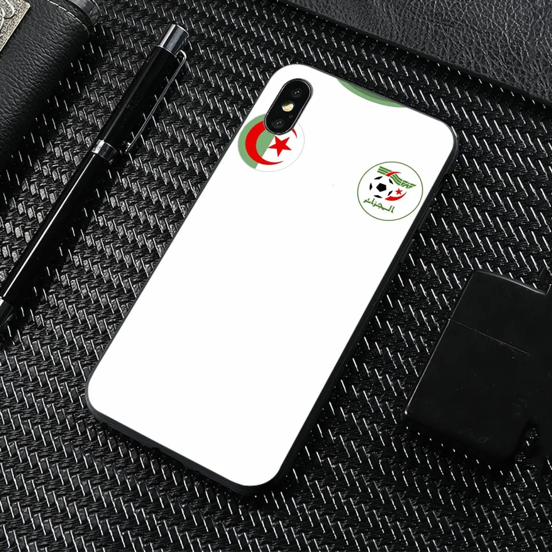 Силиконовый чехол для iPhone 11 Pro 4 4S 5 5S SE 5C 6 6S 7 8X10 XR XS Plus Max iPod Touch с флагом Алжира |