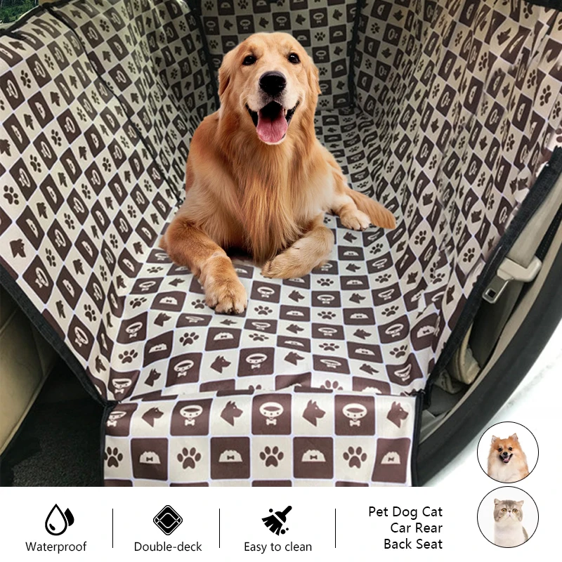 Толстый Чехол для сидения Собаки Автомобиля водонепроницаемый устойчивый к