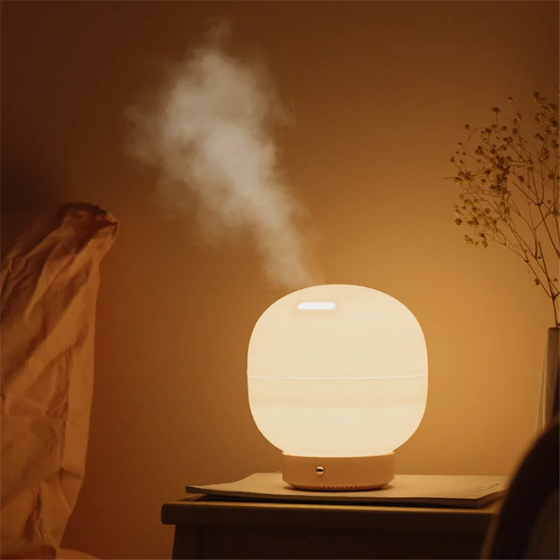 Aromatherapy Humidifier LED Night Light USB Chargint Desk Table Lamp Multi-function Household Atomizer Aromatherapy Car Office