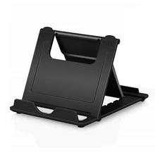 Folding Table cell phone support Plastic holder desktop stand for your phone Smartphone & Tablet phone holder car Universal 5PCS