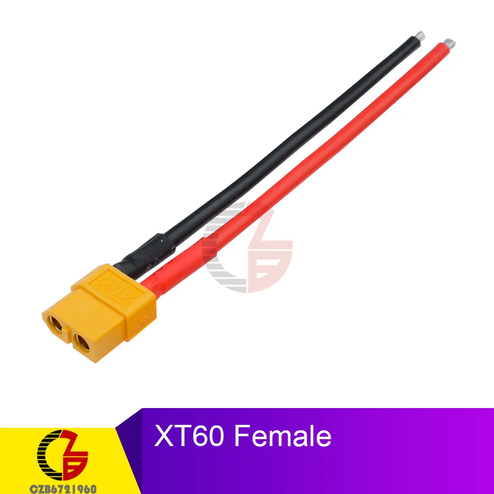 XT60 Female RC XT60 EC2 разъем мужчин и женщин к Deans штекер T разъем адаптер для автомобиля самолет Lipo батарея - Цвет: XT60 Female